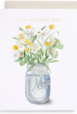 E. FRANCES PAPER MASON JAR MOM'S DAY CARD