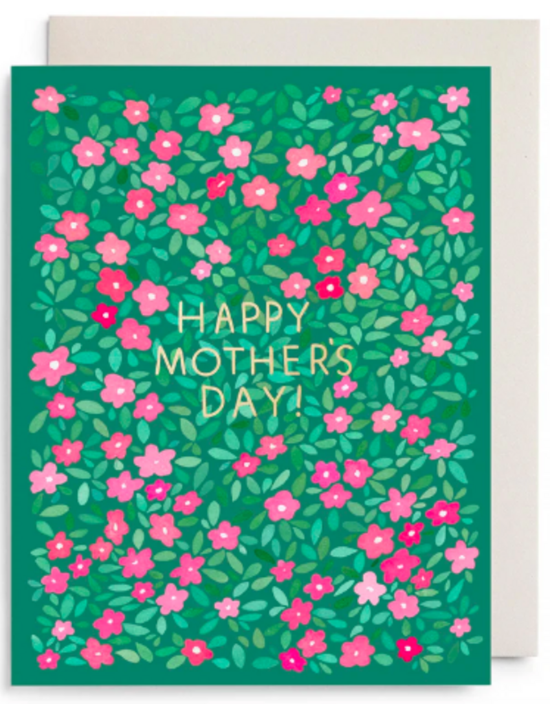 E. FRANCES PAPER GREEN PETALS MOTHER DAY CARD