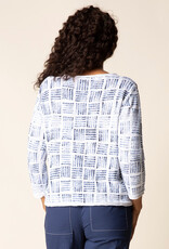 SOFTLY STAMPED DRIFT PULLOVER