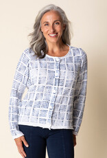 SOFTLY STAMPED EASY CARDIGAN