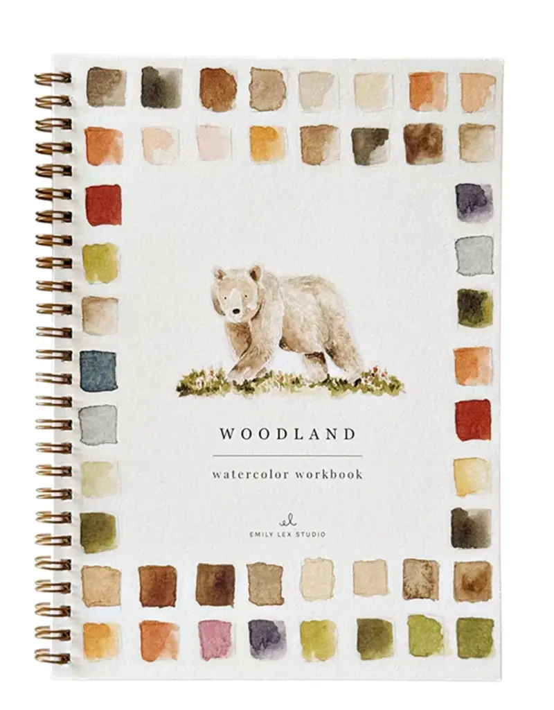 WOODLAND WATERCOLOR WORKBOOK