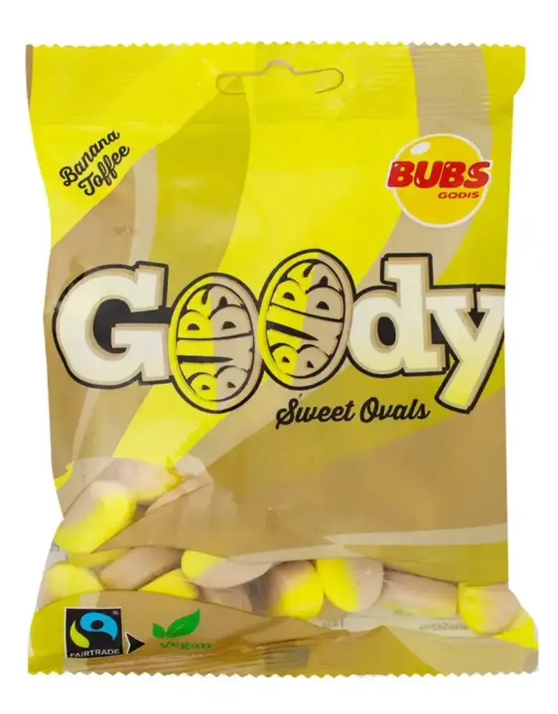 BANANA TOFFEE GOODY OVALS