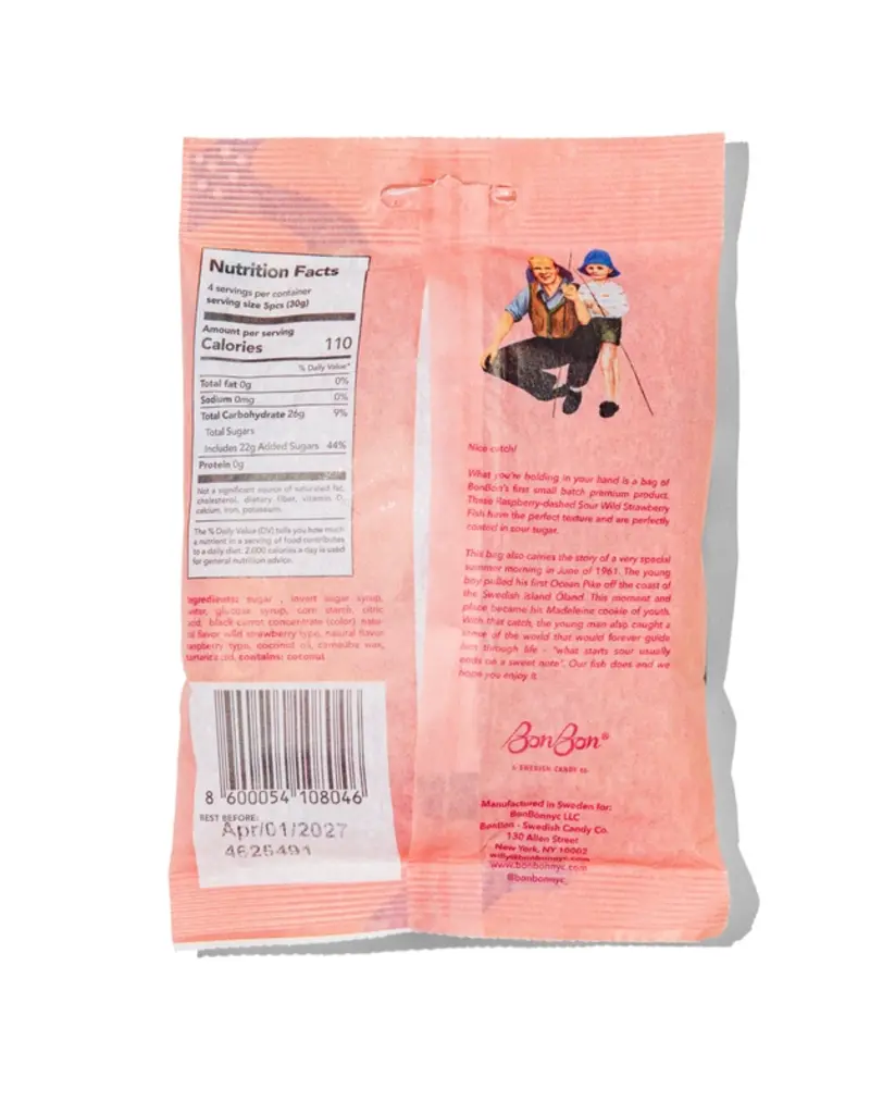 SOUR WILD STRAWBERRY FISH