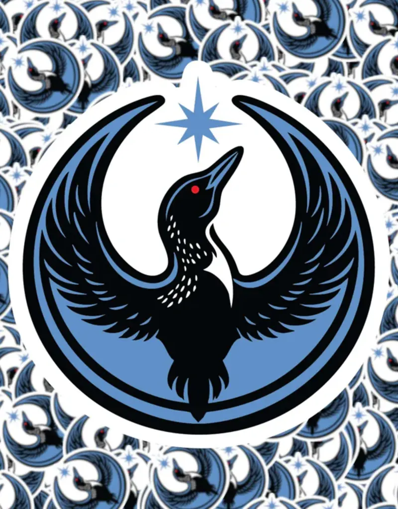 REBEL LOON STICKER
