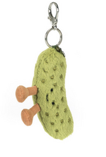 JELLYCAT AMUSEABLES PICKLE BAG CHARM
