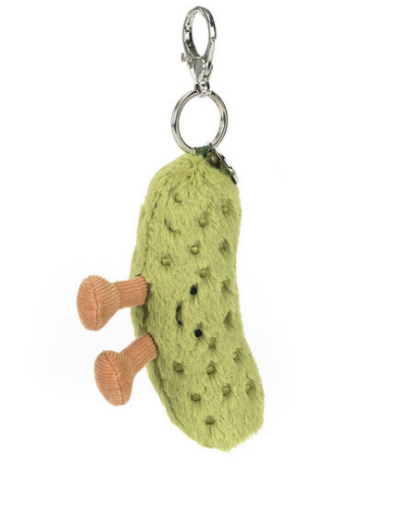 JELLYCAT AMUSEABLES PICKLE BAG CHARM