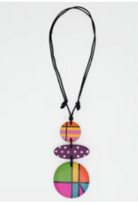 MULTICOLOR ABSTRACT ATHENA NECKLACE