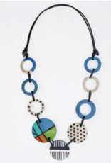 BLUE BREE LINK NECKLACE