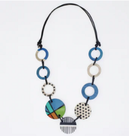 BLUE BREE LINK NECKLACE