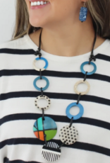 BLUE BREE LINK NECKLACE
