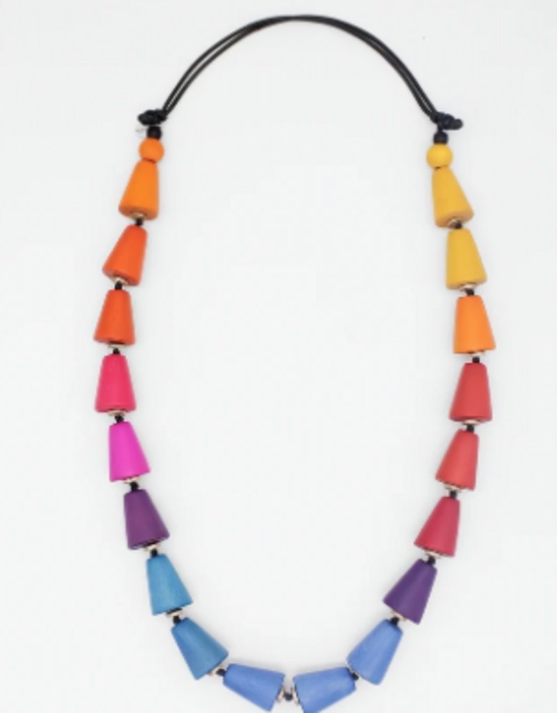 ZARIAH MULTI COLOR OMBRE NECKLACE
