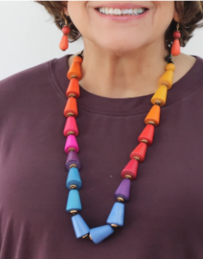 ZARIAH MULTI COLOR OMBRE NECKLACE