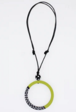 LIME INEZ PENDANT NECKLACE