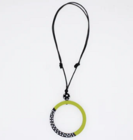 LIME INEZ PENDANT NECKLACE