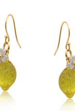 YELLOW SANTORINI LEMON DROP EARRINGS