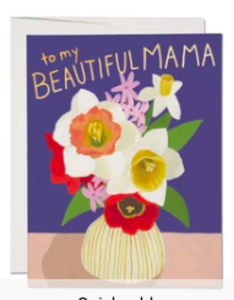 BEAUTIFUL MAMA VASE CARD