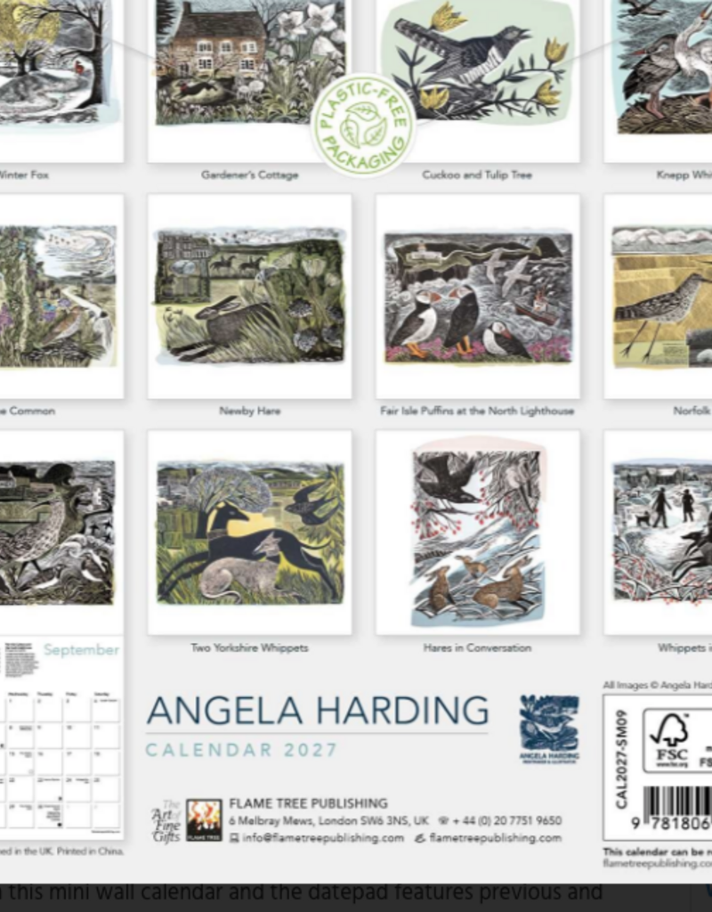 ANGELA HARDING 2027 MINI CALENDAR