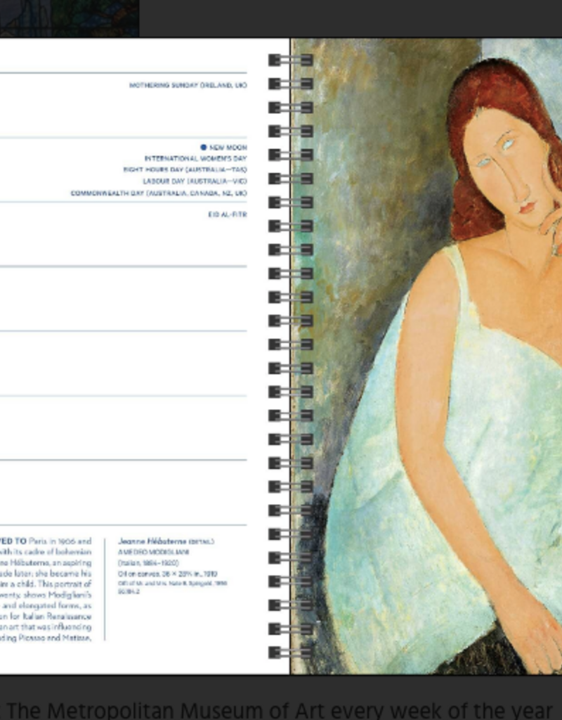 MASTERPIECES OF THE MET 2027 ENGAGEMENT CALENDAR