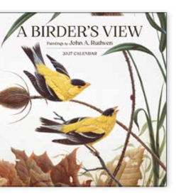 A BIRDER'S VIEW 2027 CALENDAR