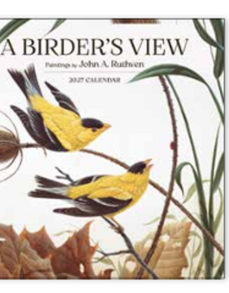 A BIRDER'S VIEW 2027 CALENDAR