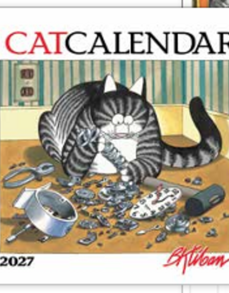 B. KLIBAN 2027 CAT WALL CALENDAR