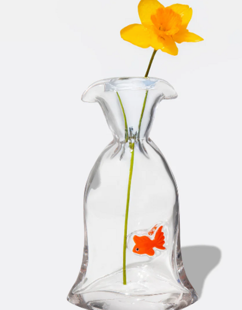 GOLDFISH BAG VASE