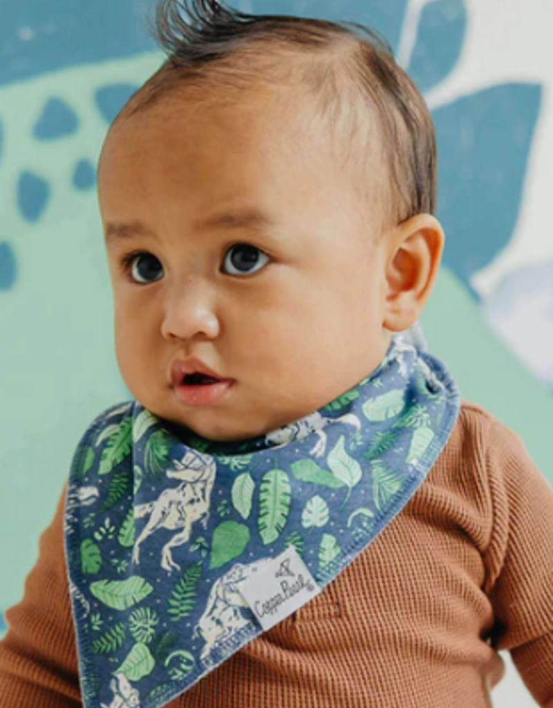 COPPER PEARL BABY BANDANA BIB