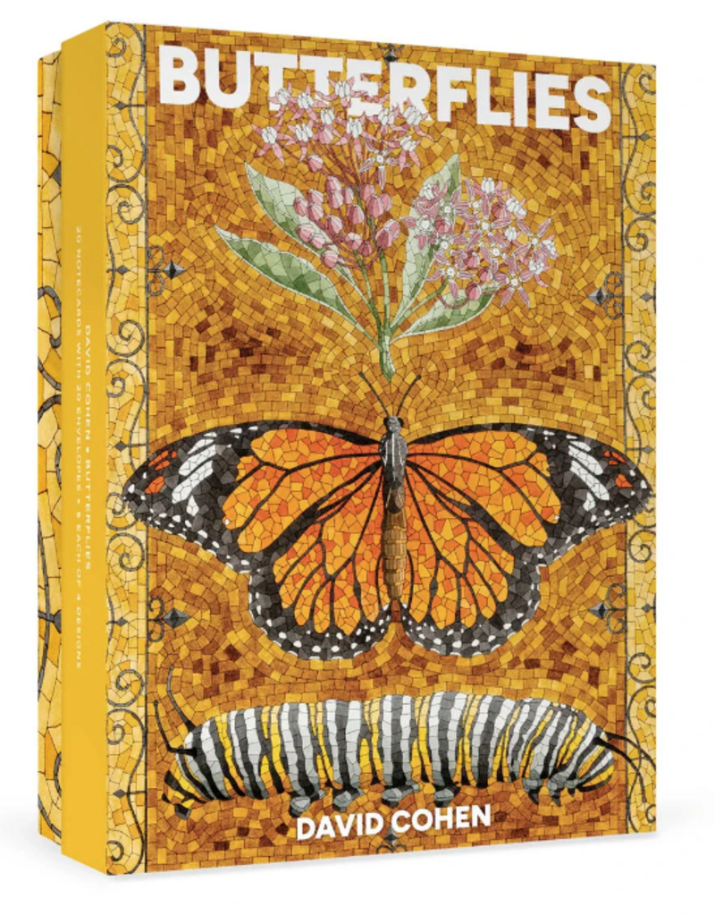 DAVID COHEN: BUTTERFLIES BOXED NOTES