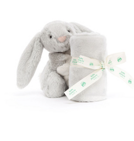 JELLYCAT BASHFUL GREY BUNNY SOOTHER