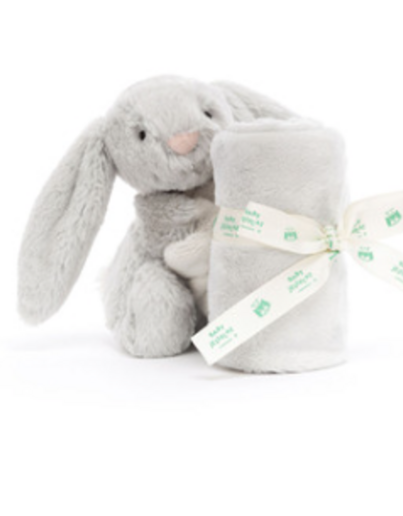 JELLYCAT BASHFUL GREY BUNNY SOOTHER