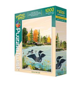 LOONS ON THE LAKE 1000 PIECE PUZZLE