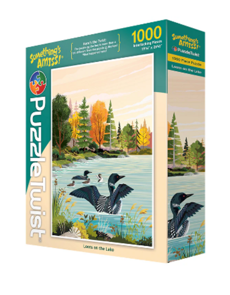 LOONS ON THE LAKE 1000 PIECE PUZZLE