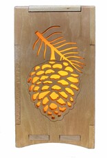 PINECONE FLAME LANTERN