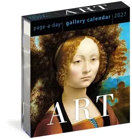 2027 ART PAGE A DAY CALENDAR