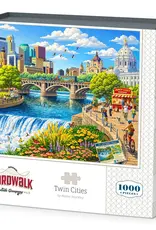 TWIN CITIES 1000PC PUZZLE