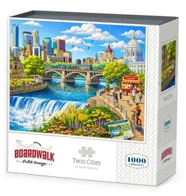 TWIN CITIES 1000PC PUZZLE