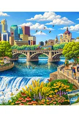 TWIN CITIES 1000PC PUZZLE