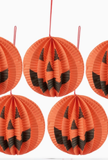 PRIMITIVES BY KATHY JACK O'LANTERN PAPER DECORATION SET OF 5