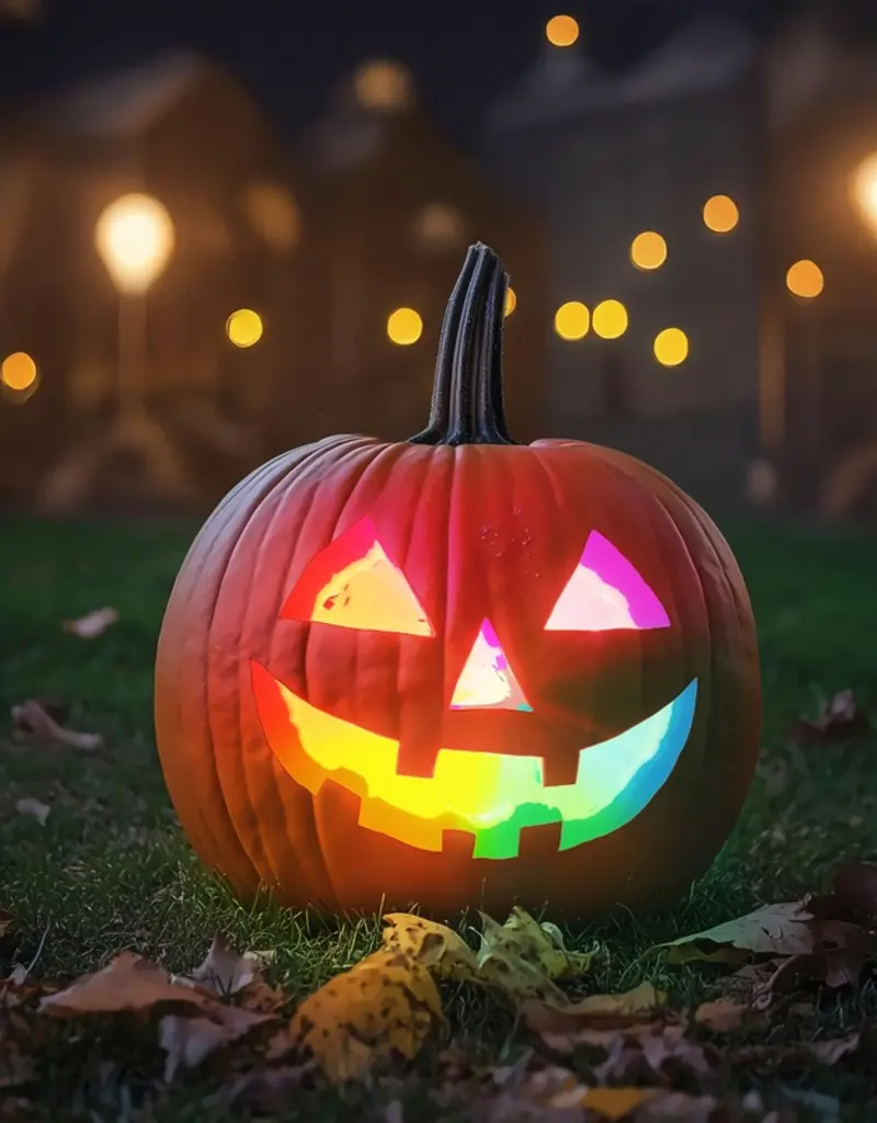 JACK-O-LANTERN COLOR CHANGING LIGHTS