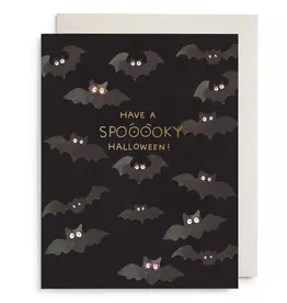E. FRANCES PAPER SPOOKY BATS HALLOWEEN CC