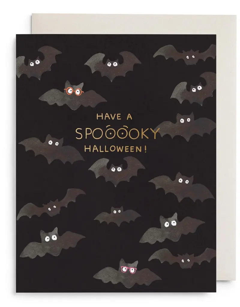 E. FRANCES PAPER SPOOKY BATS HALLOWEEN CC