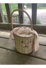 Bunny Woven Straw Bag