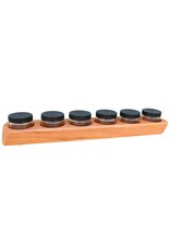 6 Jar Painting Holder with Jars
