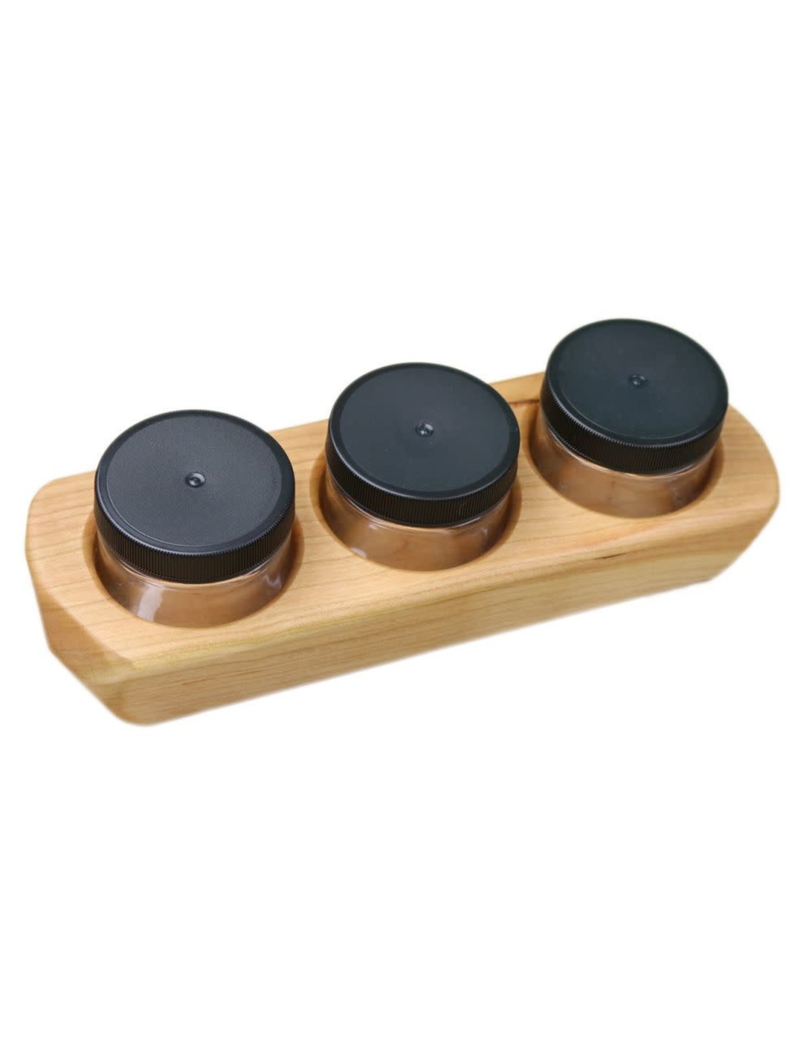 3 Jar Painting Holder with Jars