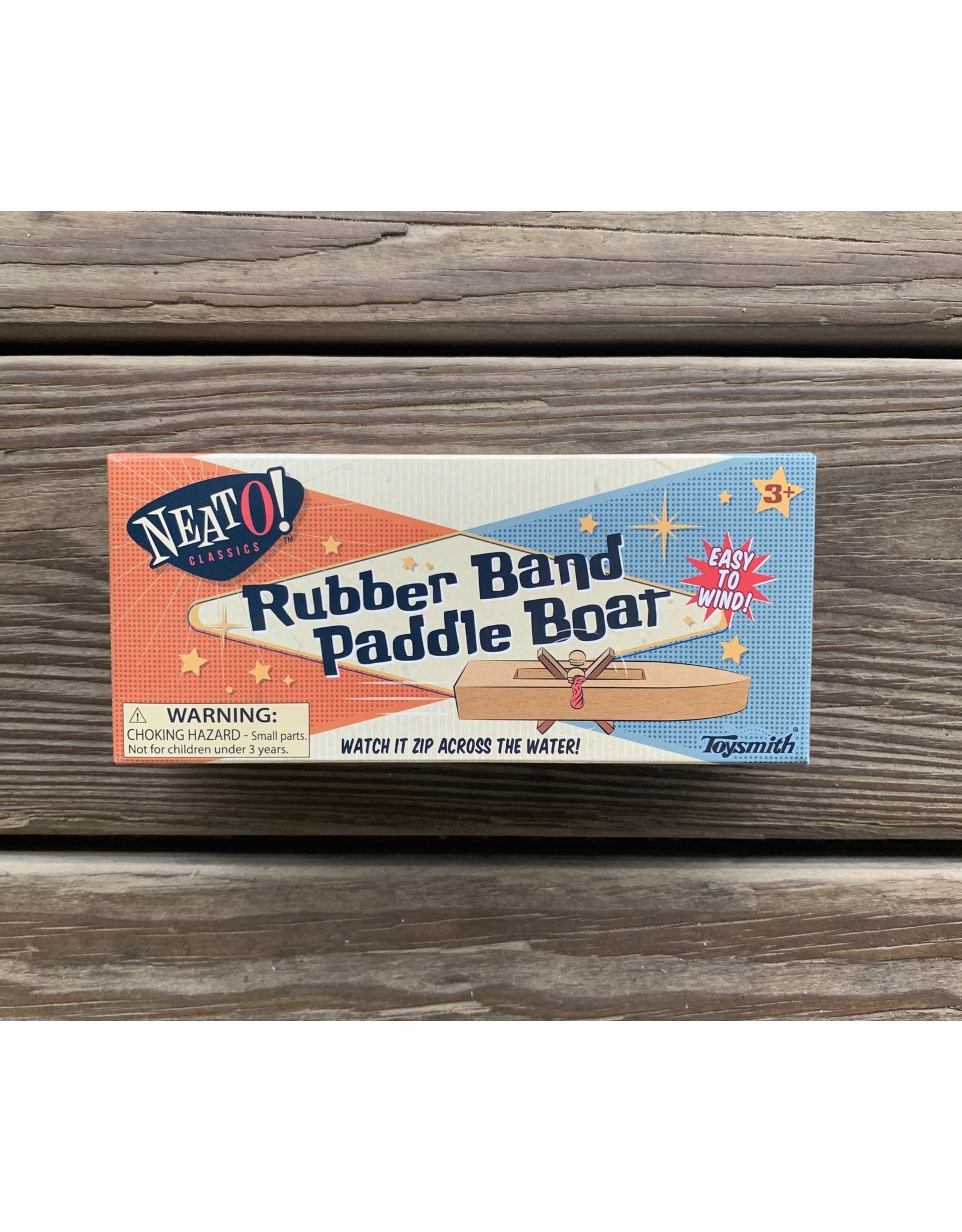 Rubber Band Paddle Boat