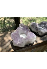 Amethyst Candle Holder - style and shape varies
