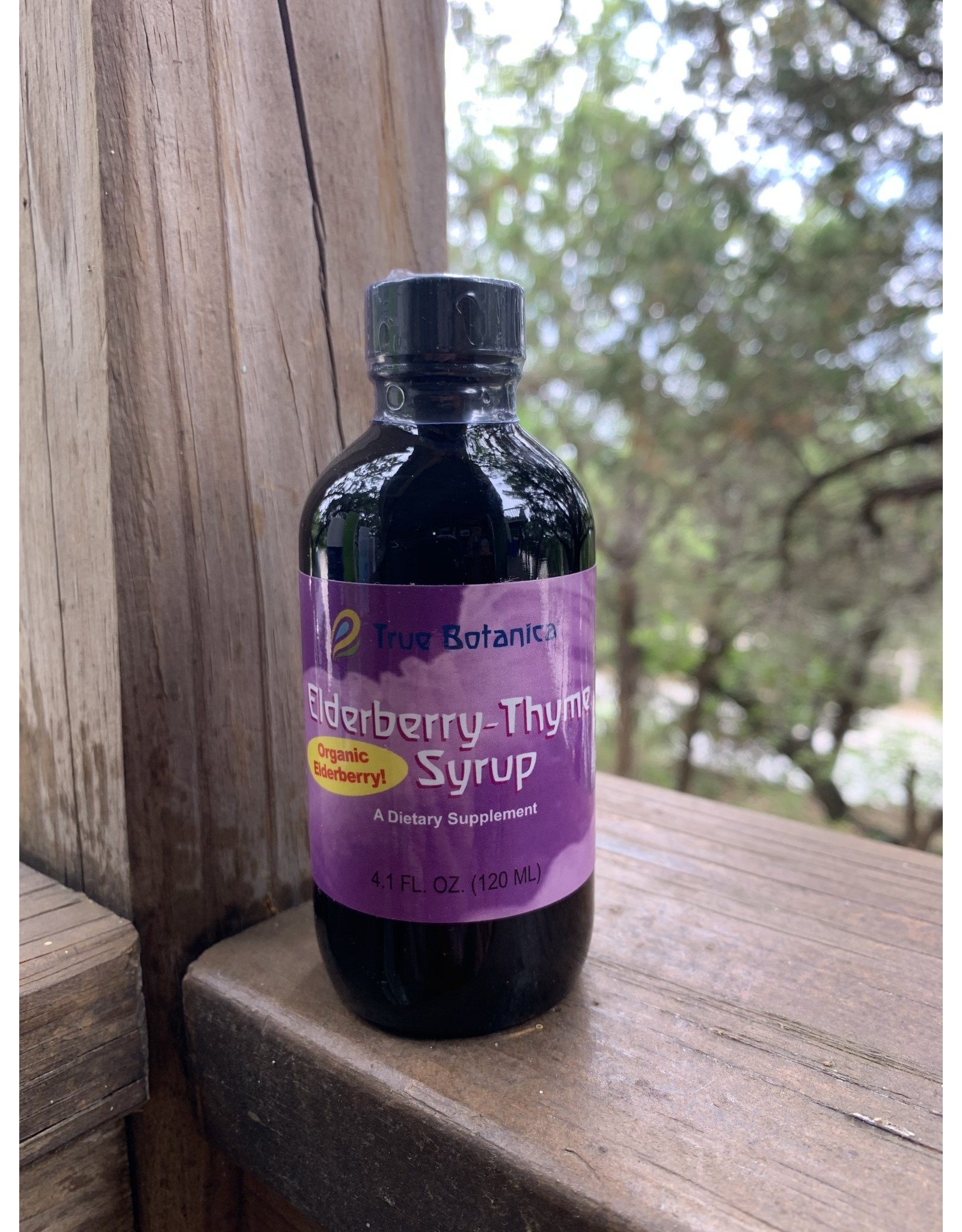 Elderberry Thyme Syrup 4oz