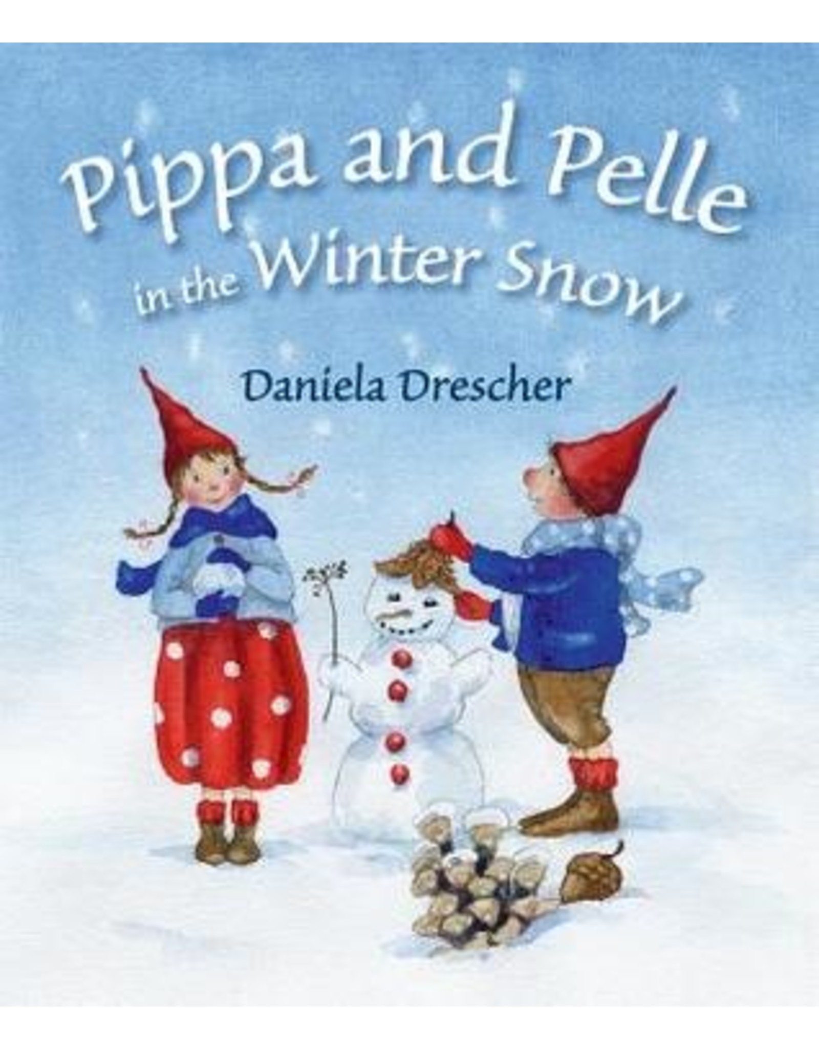 Pippa and Pelle in the Winter Snow