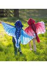 Hooded Dragon Wings - red