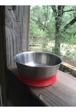 Stainless Steel Bowl with Suction Base